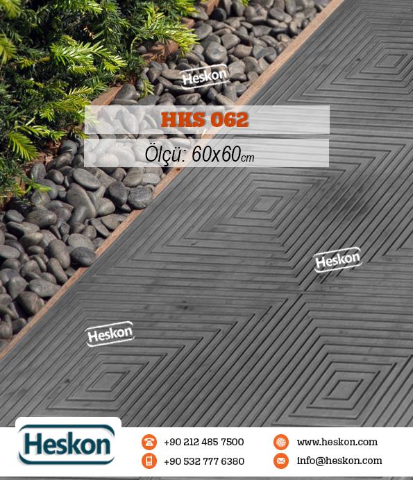 062 Hks 3d Desenli Pattern Beton Concrete Kalip Mold