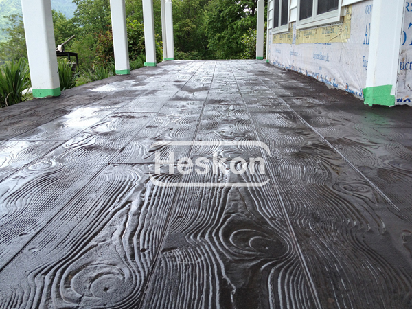 Ahsap Wood Desen Patternet Baski Stamp Beton Concrete 010