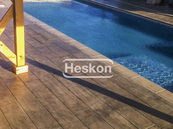 Ahsap Wood Desen Patternet Baski Stamp Beton Concrete 05