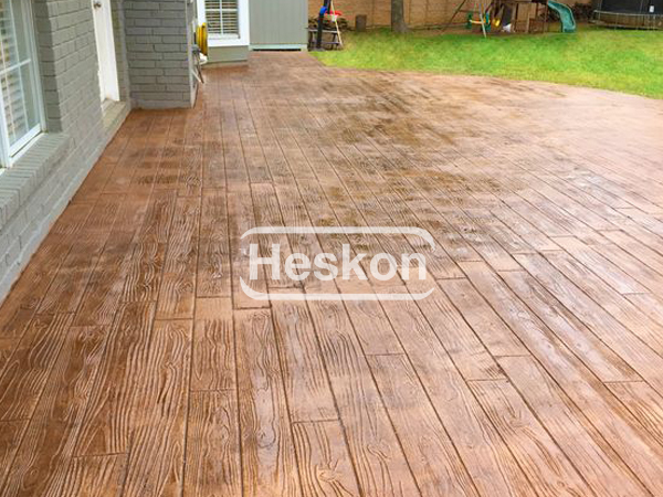 Ahsap Wood Desen Patternet Baski Stamp Beton Concrete 08